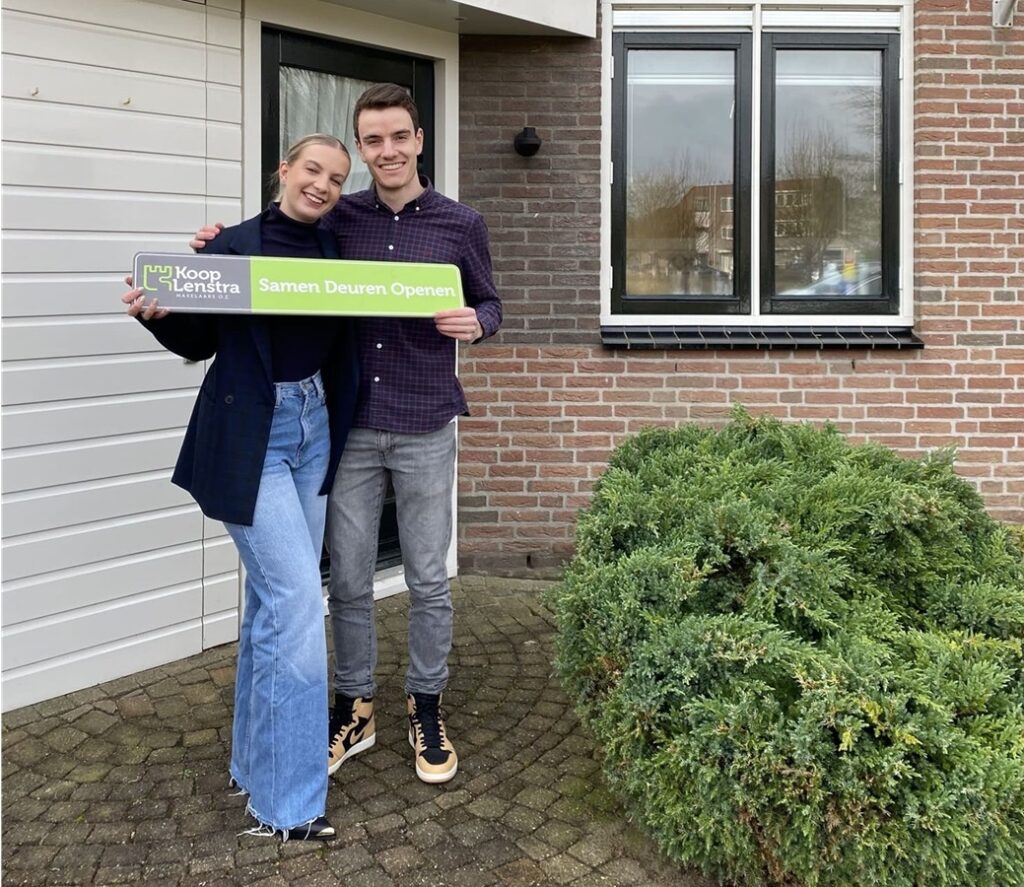 Maarten en Daphne kopen eerste huis in Mijdrecht- via Koop Lenstra Makelaars